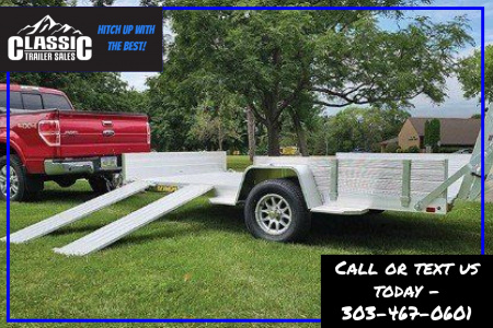 New 2026 Aluma 8114H SR Utility Trailer