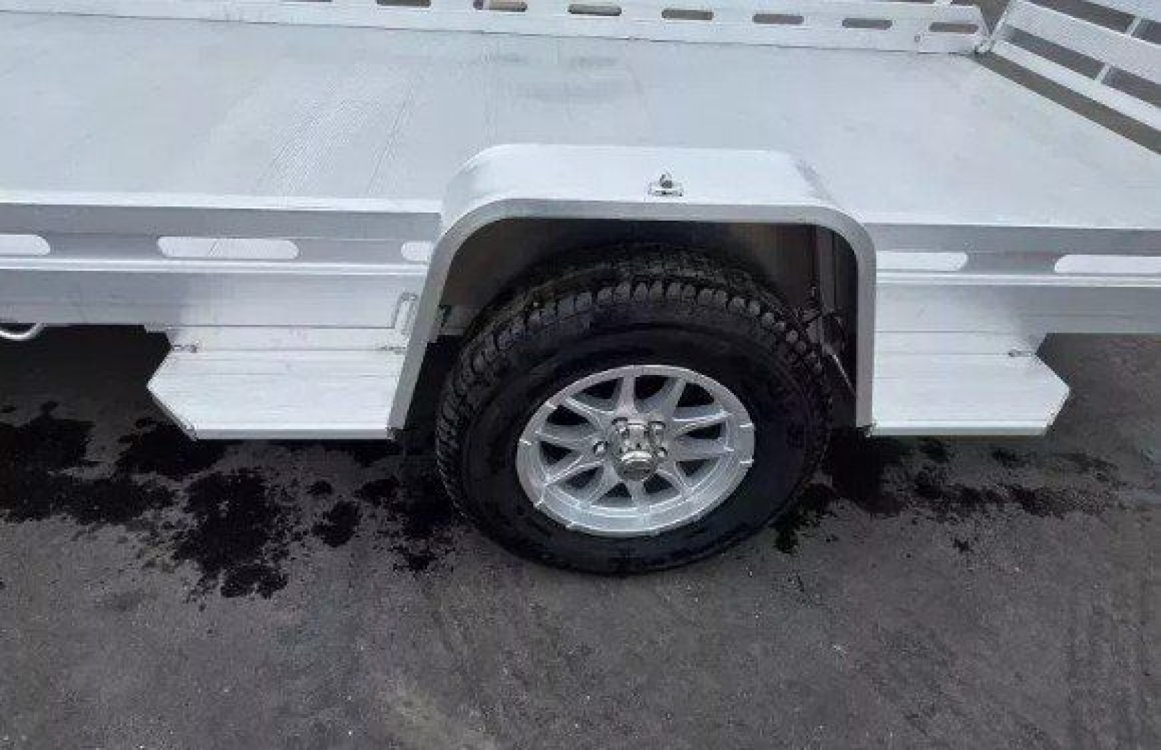 New 2026 Aluma 8014TG Utility Trailer