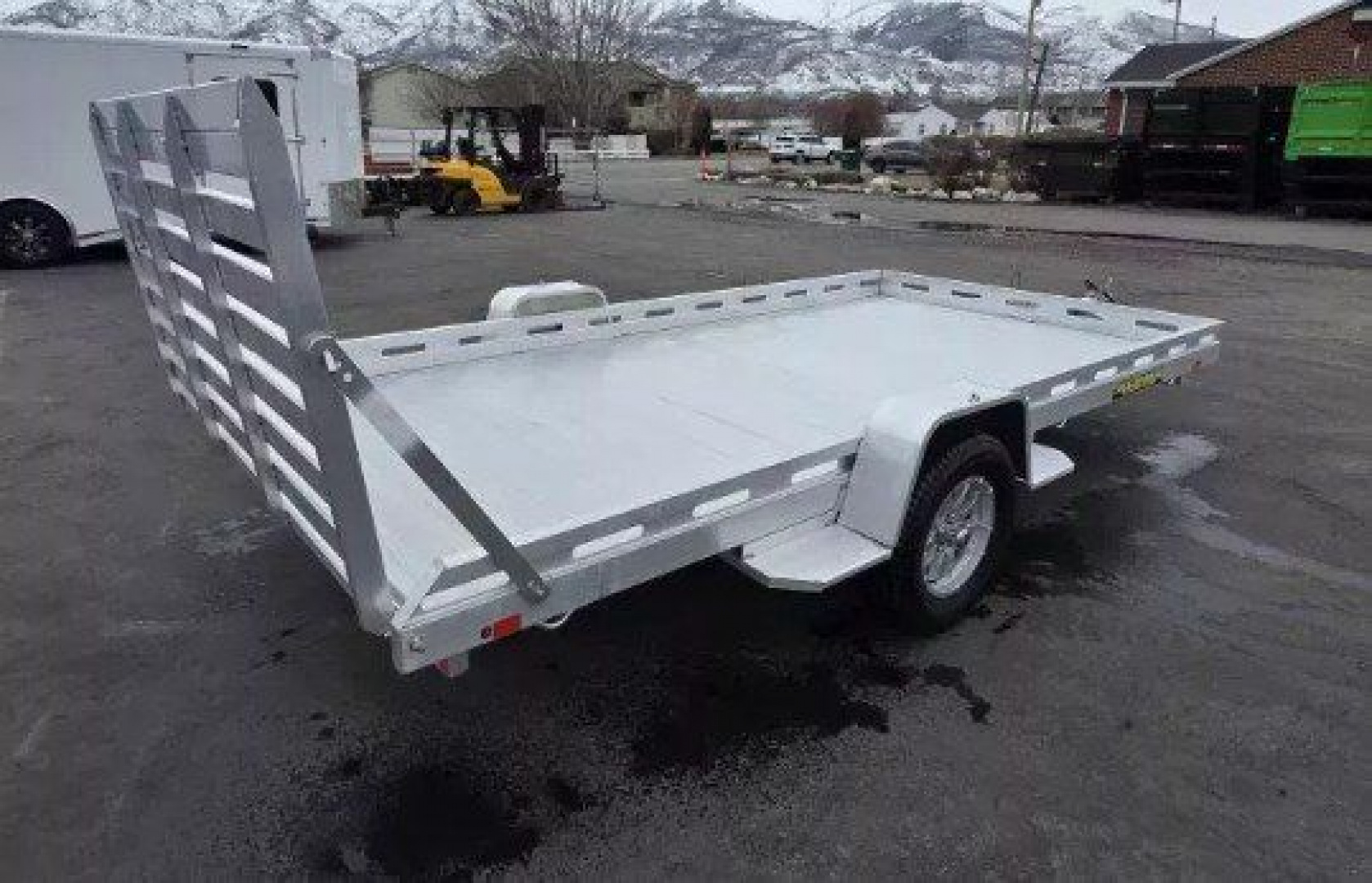 New 2026 Aluma 8014TG Utility Trailer