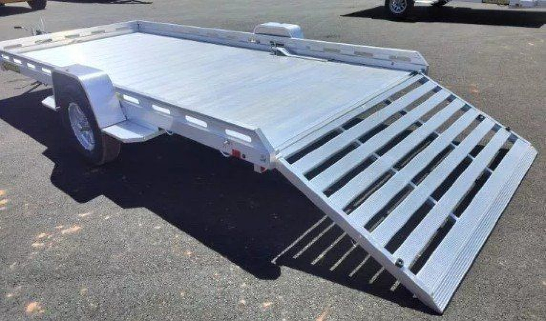 New 2026 Aluma 8015S TG Utility Trailer