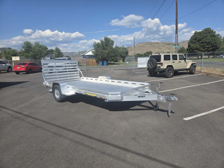 New 2026 Aluma 7814S-TG Utility Trailer