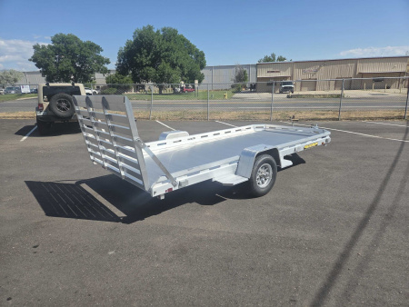 New 2026 Aluma 7814S-TG Utility Trailer