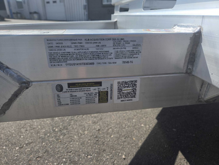 New 2026 Aluma 7814S-TG Utility Trailer