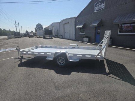 New 2026 Aluma 7814S-TG Utility Trailer