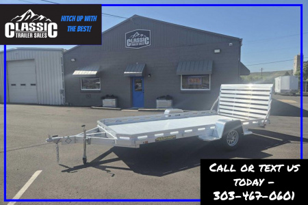New 2026 Aluma 7814S-TG Utility Trailer