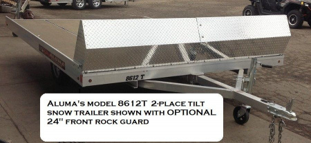 New 2026 Aluma 8612T/12 Utility Trailer