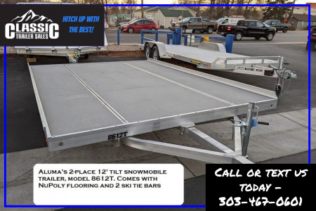 New 2026 Aluma 8612T/12 Utility Trailer