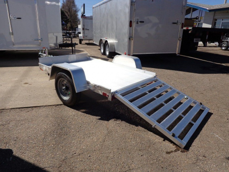 New 2026 Aluma 486S-TG Utility Trailer