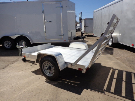 New 2026 Aluma 486S-TG Utility Trailer