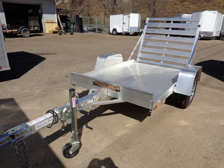 New 2026 Aluma 486S-TG Utility Trailer