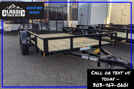 New 2025 Buck Dandy LB710 Utility Trailer