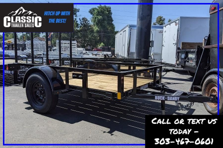 New 2025 Buck Dandy LB58 Utility Trailer