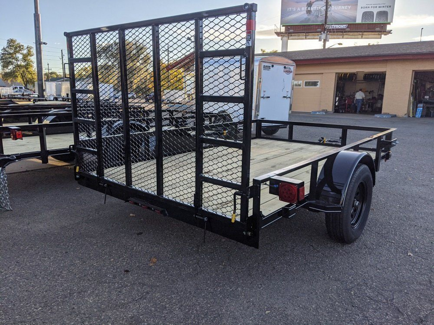 New 2025 Buck Dandy LB710 Utility Trailer