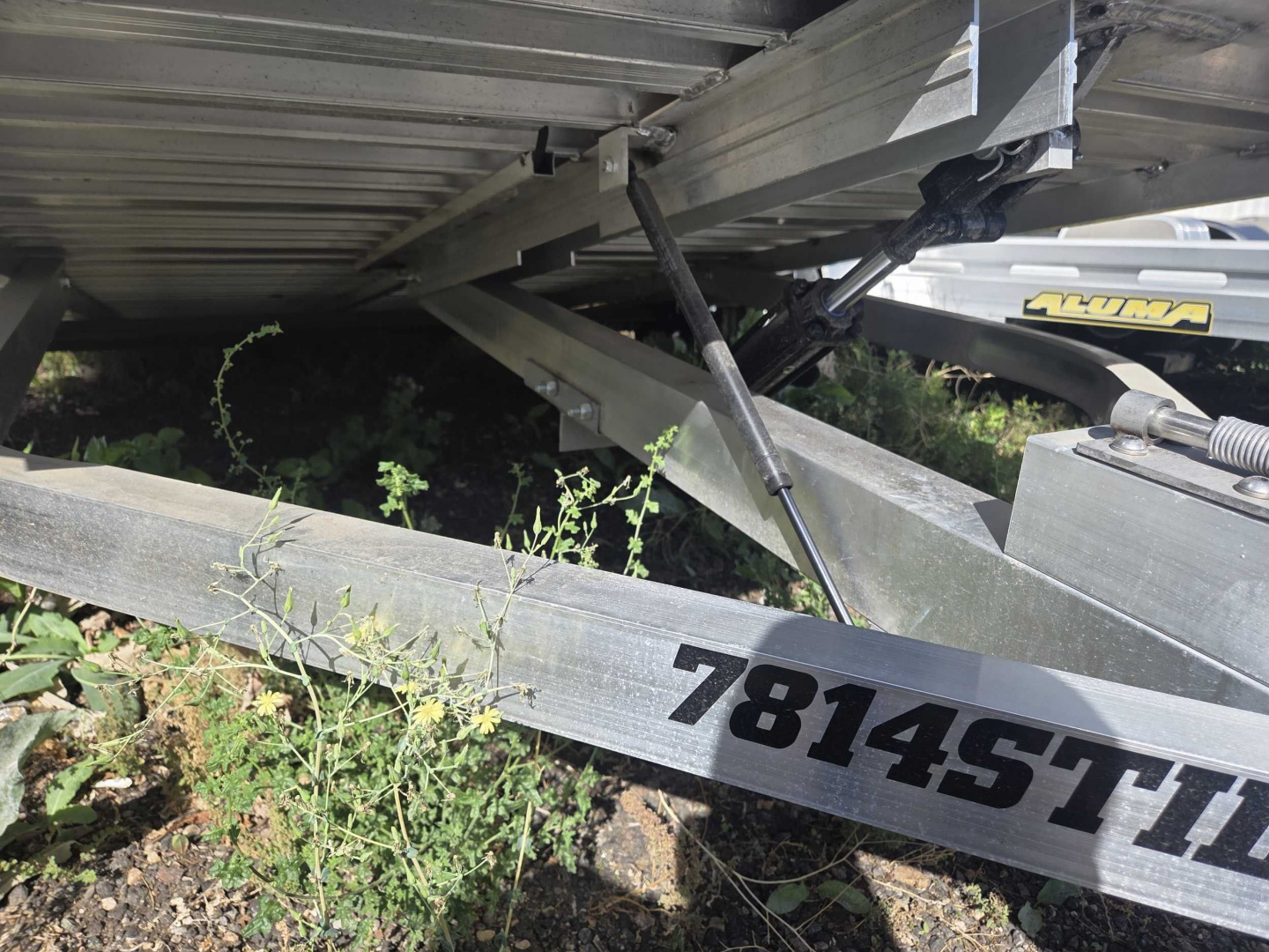 New 2026 Aluma 7814STILT Utility Trailer