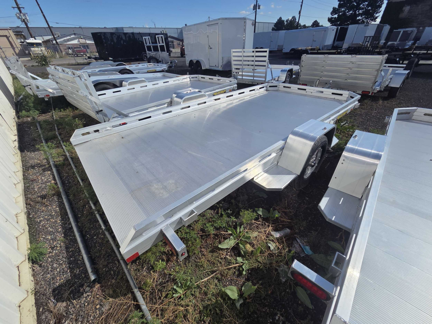 New 2026 Aluma 7814STILT Utility Trailer