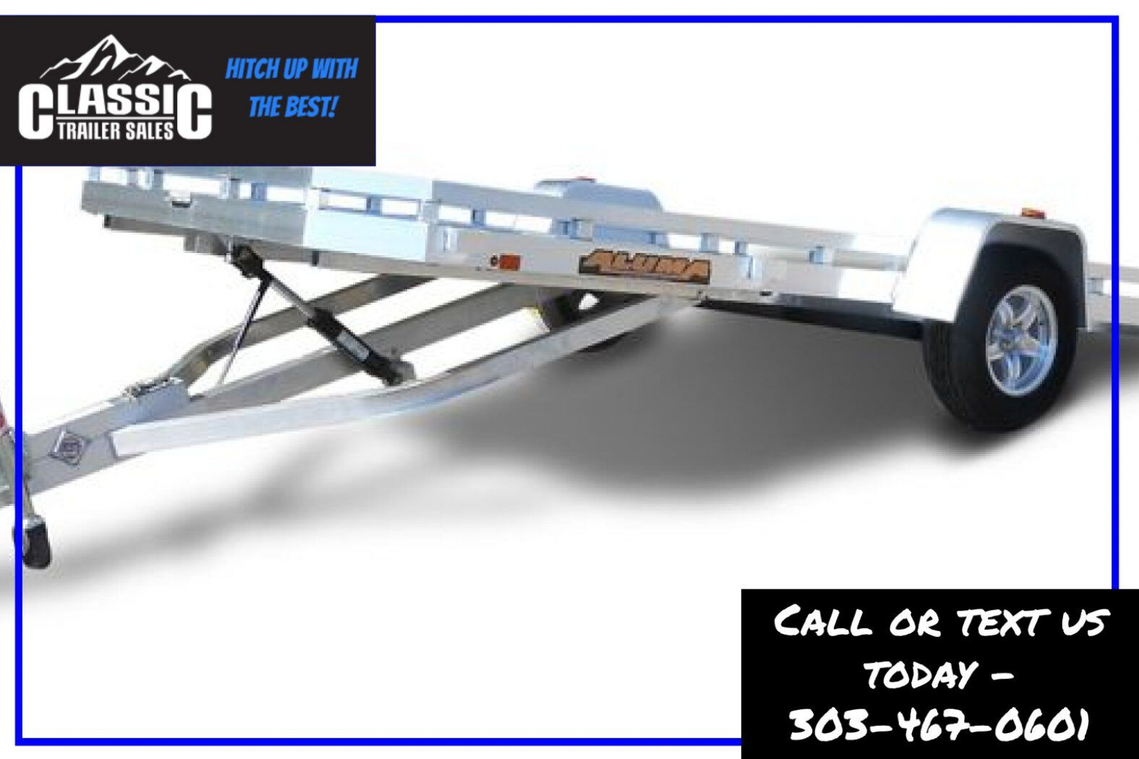 New 2026 Aluma 7814STILT Utility Trailer