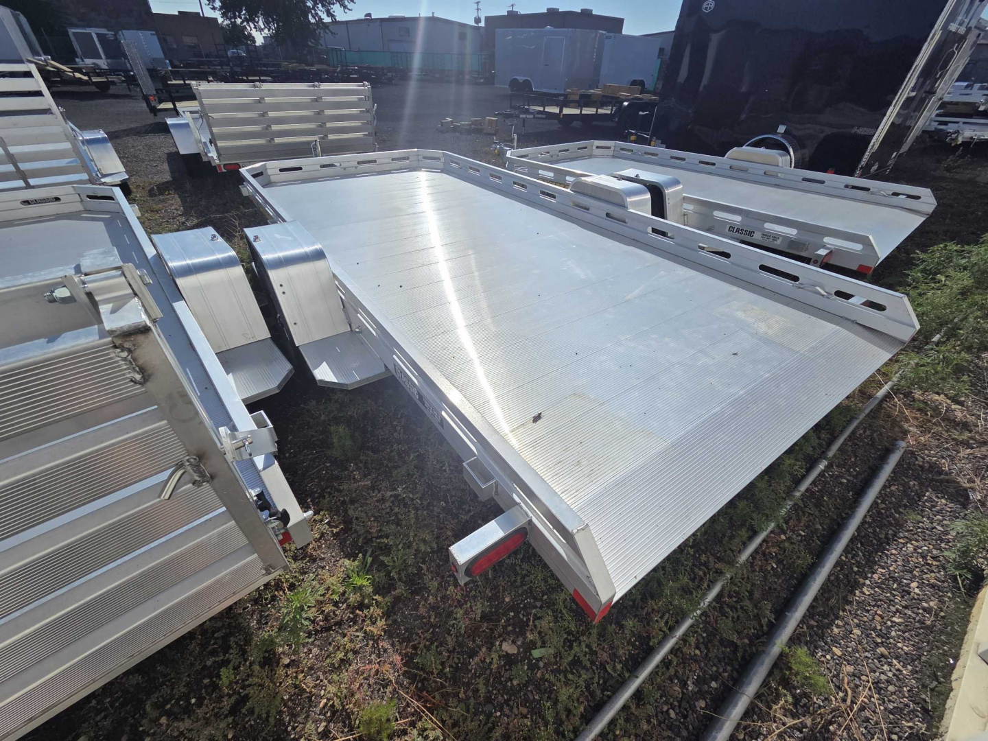 New 2026 Aluma 7814STILT Utility Trailer