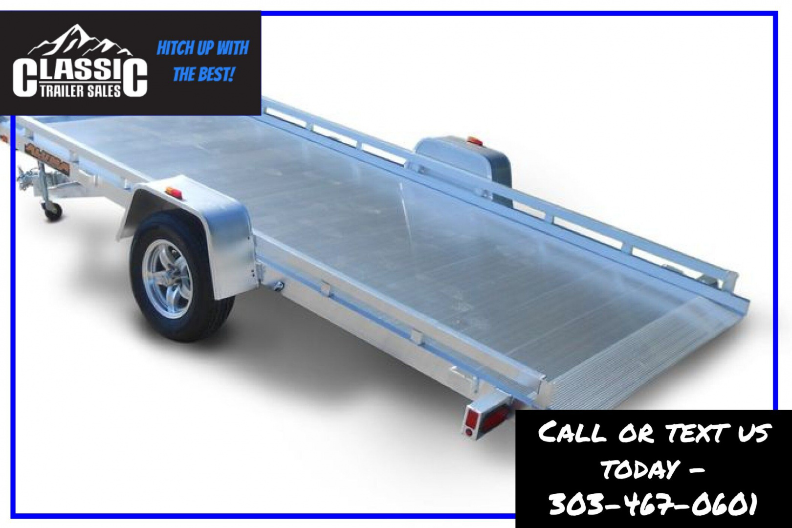 New 2026 Aluma 7814STILT Utility Trailer