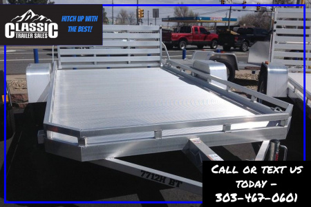 New 2026 Aluma 7712H-S-BT Utility Trailer
