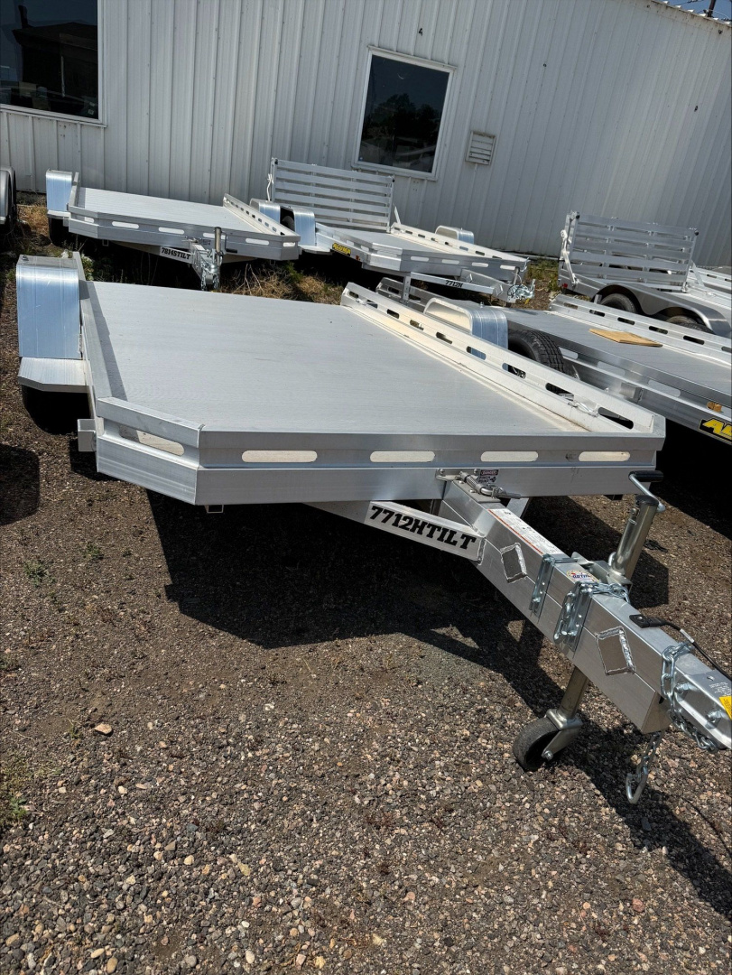 New 2026 Aluma 7712H-TILT-S Utility Trailer
