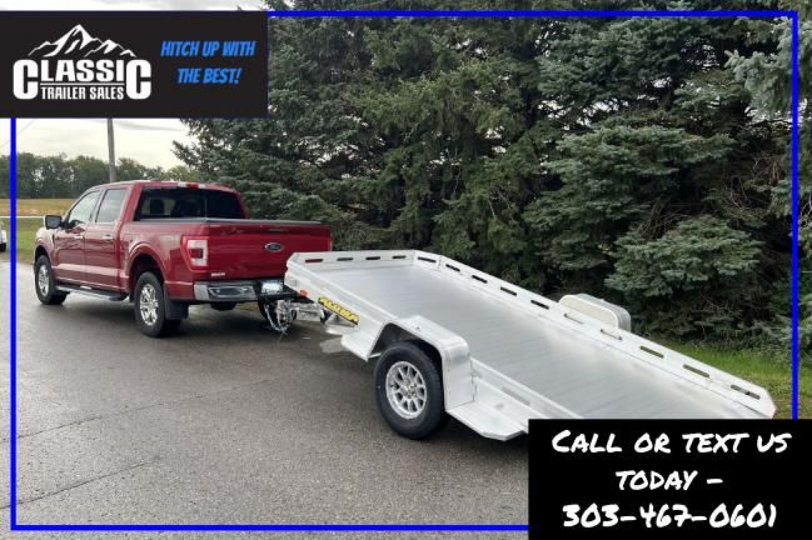 New 2026 Aluma 7712H-TILT-S Utility Trailer