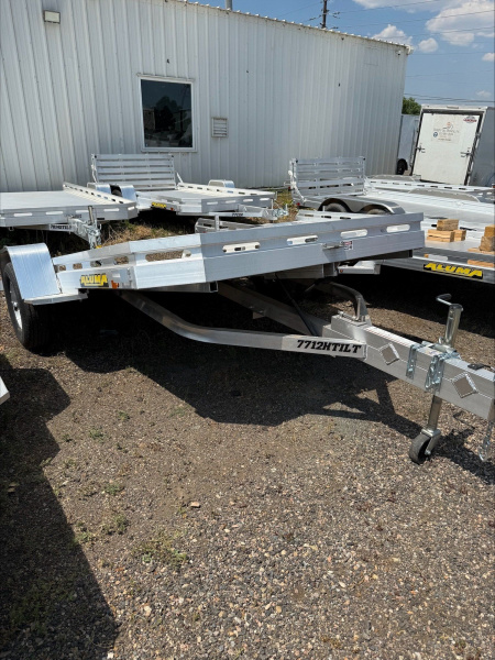 New 2026 Aluma 7712H-TILT-S Utility Trailer