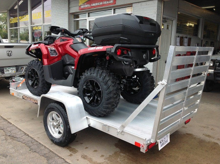New 2026 Aluma 5410S-TG Utility Trailer