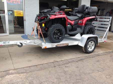 New 2026 Aluma 5410S-TG Utility Trailer