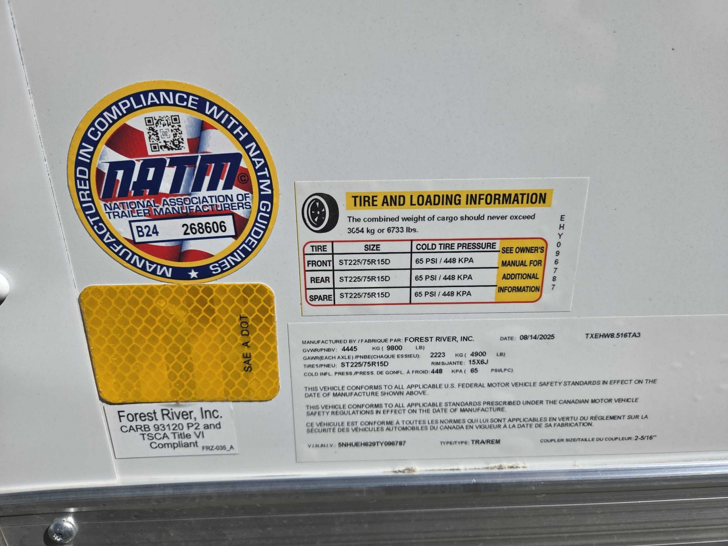 New 2026 Forest River TXEHW8516TA3 Cargo / Enclosed Trailer