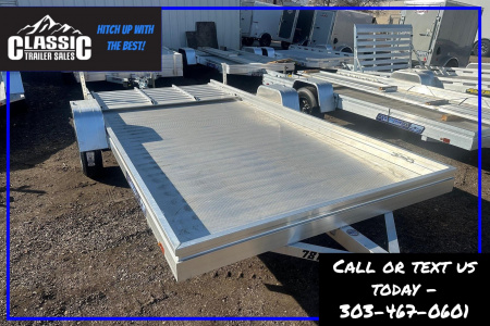 New 2026 Aluma 7814ESA Utility Trailer