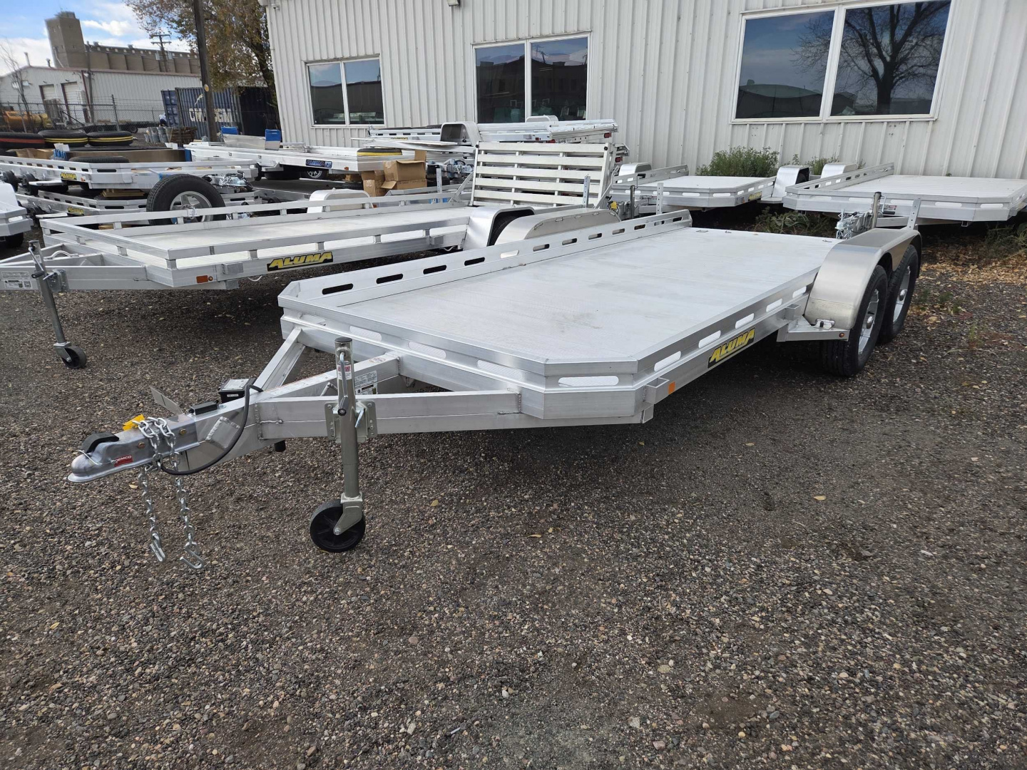 New 2026 Aluma 7816R Utility Trailer
