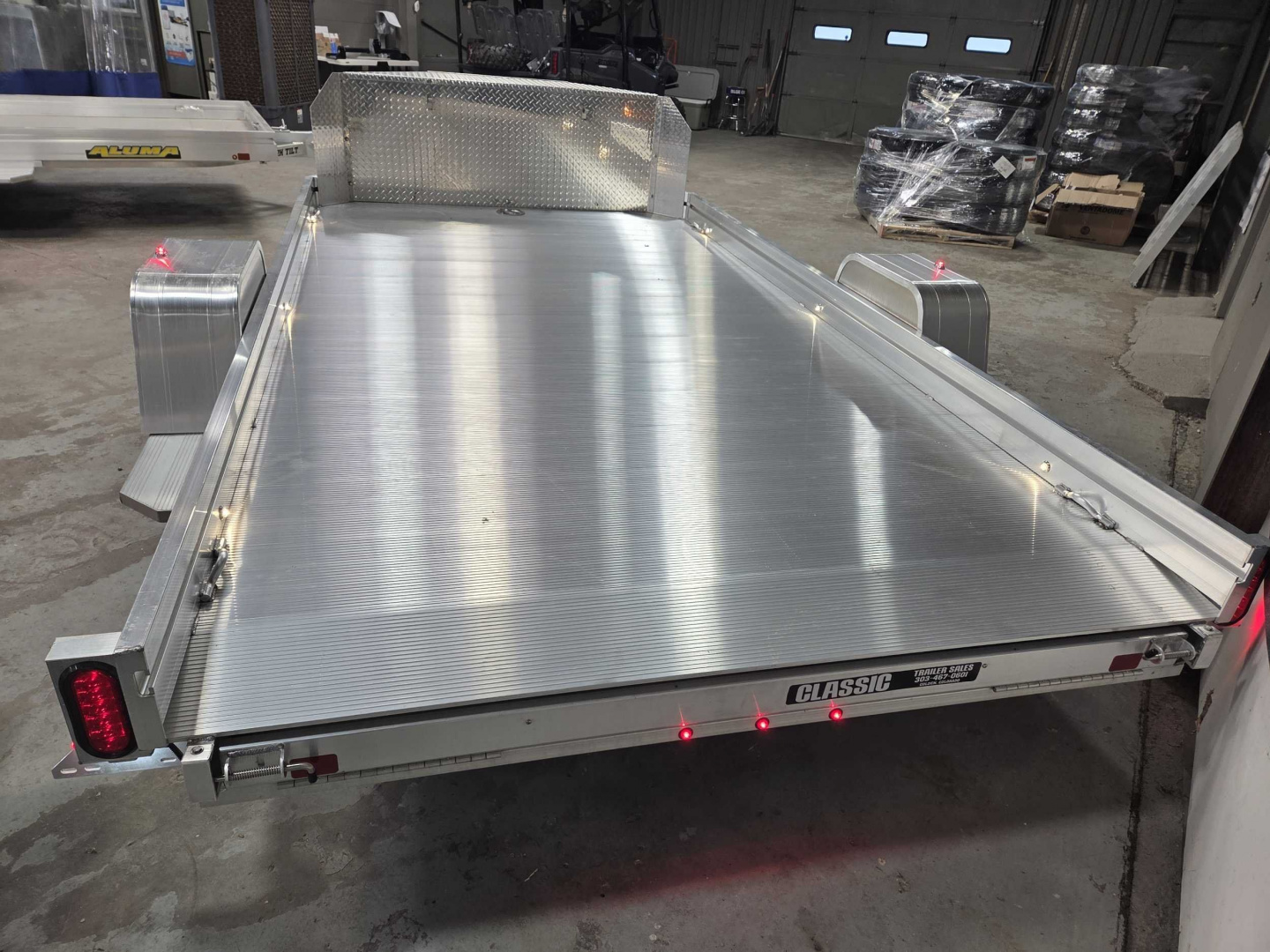 New 2026 Aluma UTR12 Utility Trailer