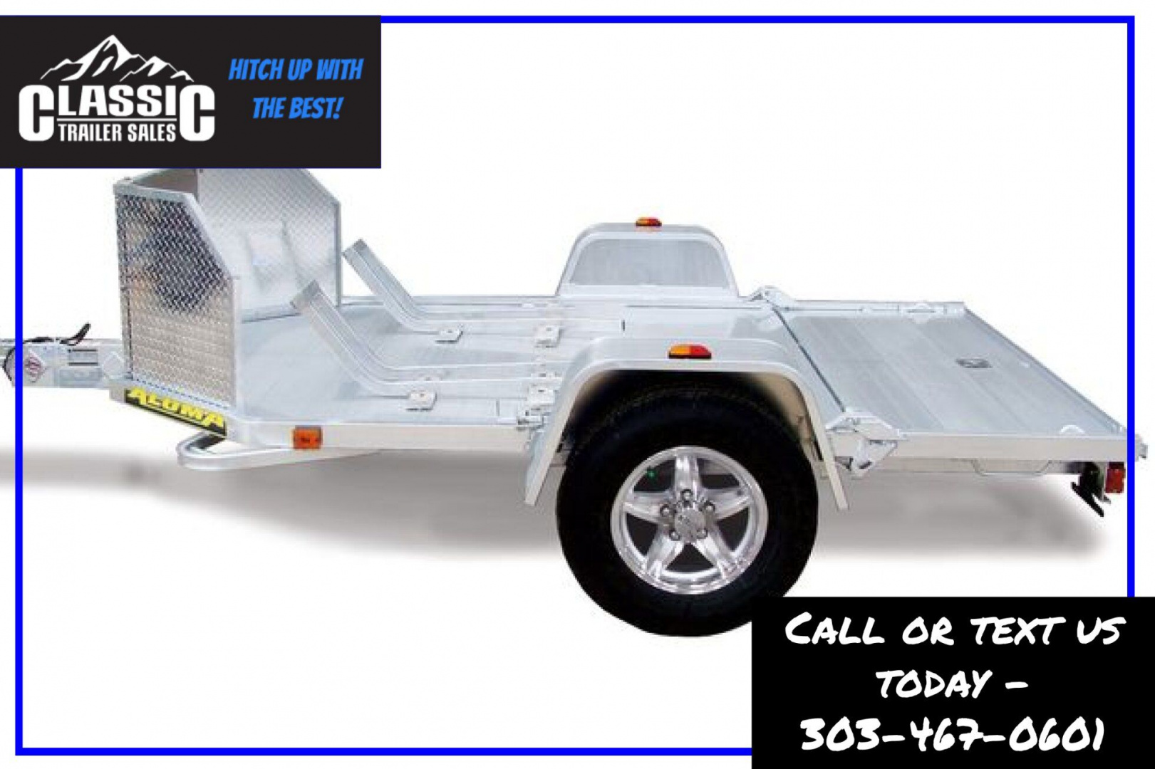 New 2026 Aluma MC2F Utility Trailer