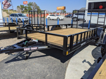 New 2025 Buck Dandy LB814 Utility Trailer