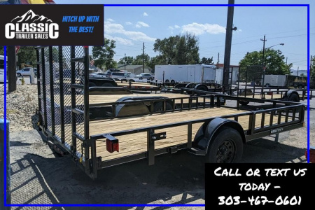 New 2025 Buck Dandy LB814 Utility Trailer
