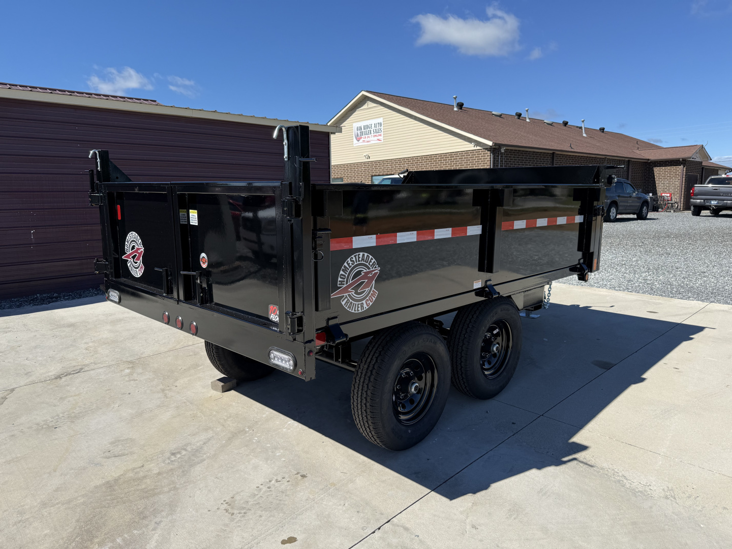 New 2026 Homesteader 610MB 6X10 Dump Trailer 10K