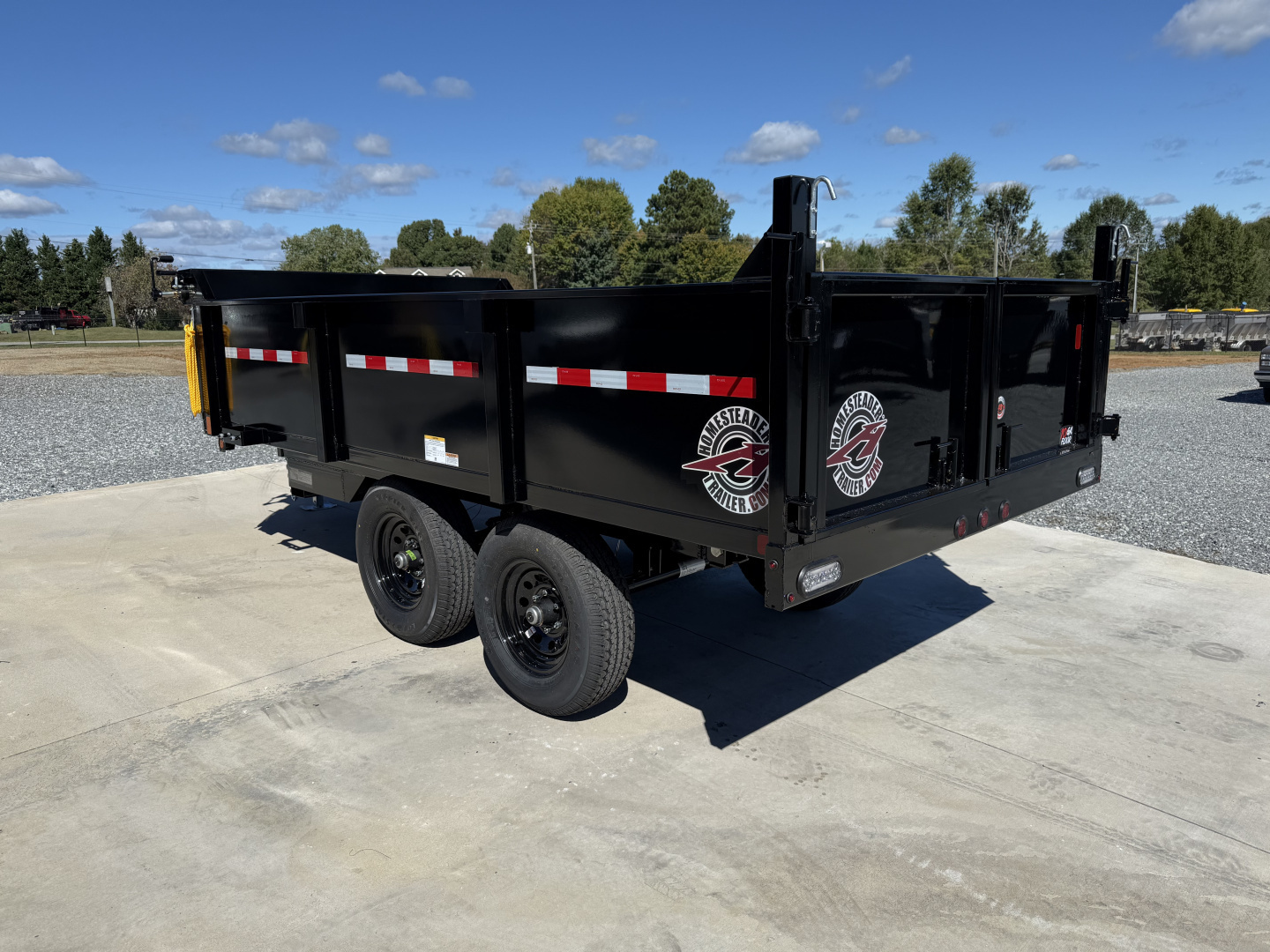 New 2026 Homesteader 612MB 6X12 Dump Trailer 10K