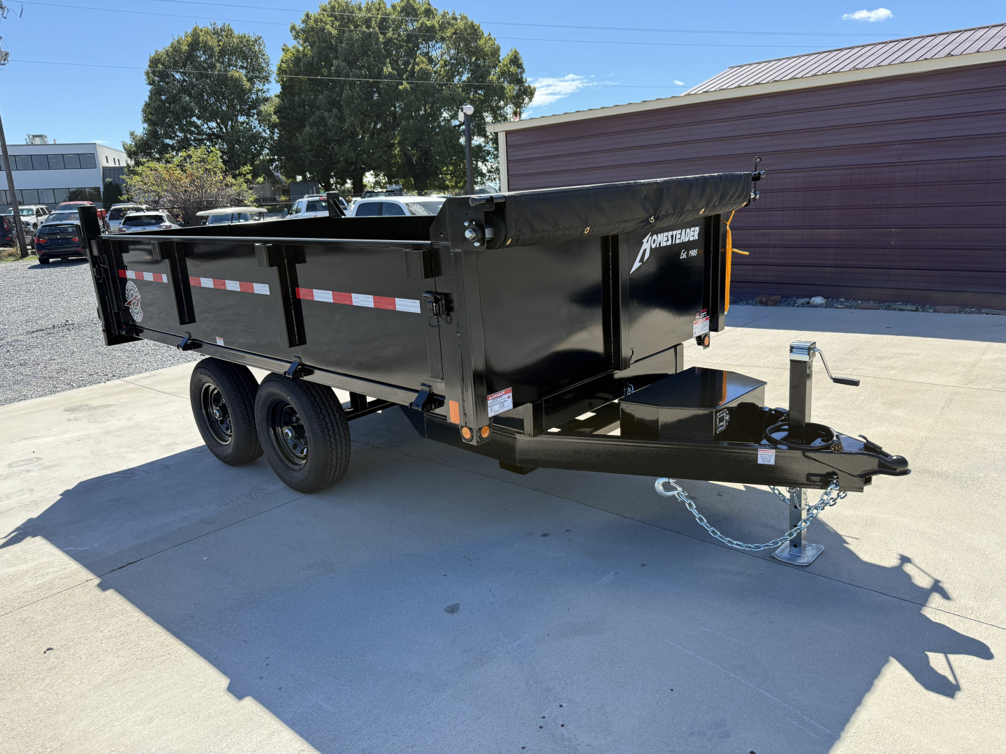 New 2026 Homesteader 612MB 6X12 Dump Trailer 10K