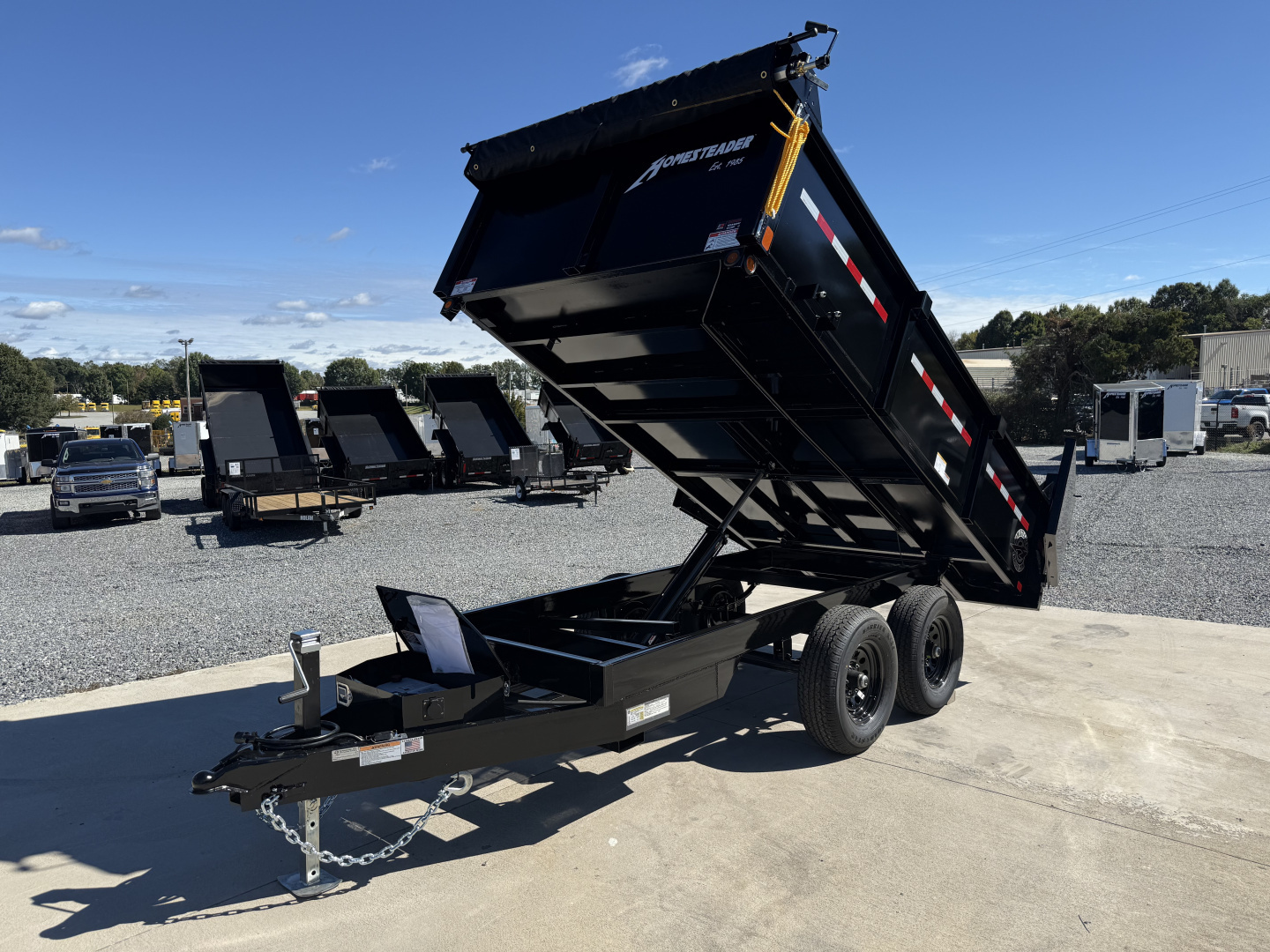 New 2026 Homesteader 612MB 6X12 Dump Trailer 10K