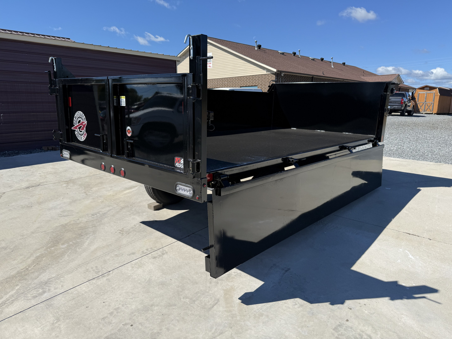 New 2026 Homesteader 612MB 6X12 Dump Trailer 10K