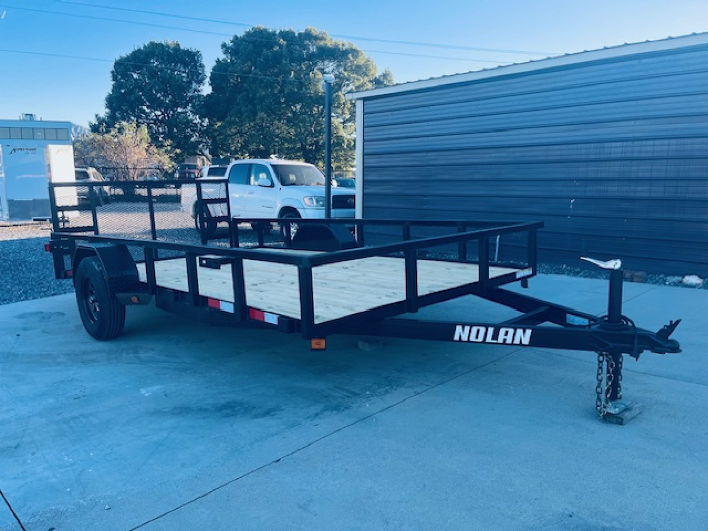 New 2026 Nolan 7X14 Landscape Utility Trailer 3K
