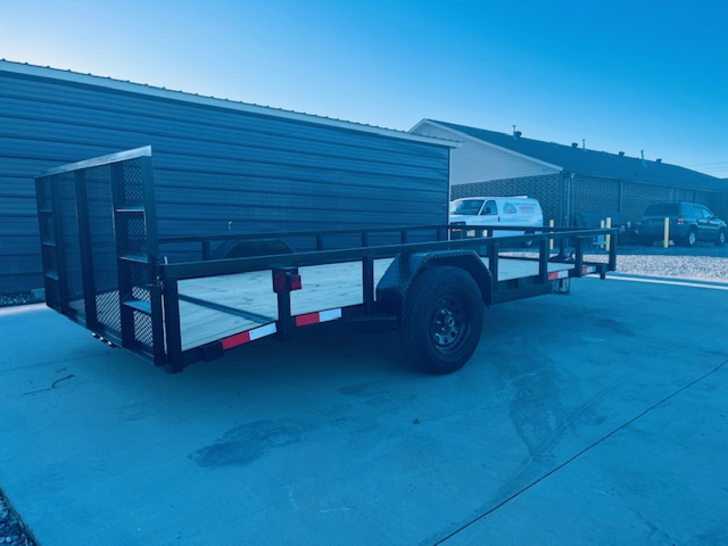 New 2026 Nolan 7X14 Landscape Utility Trailer 3K