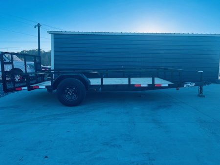 New 2026 Nolan 7X14 Landscape Utility Trailer 3K