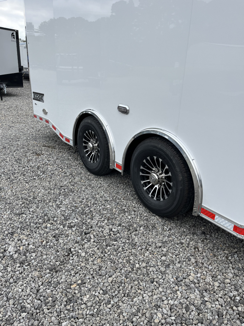 New 2026 Haulmark 24 EDGE Enclosed Race Trailer, Sportsman Package, Polycor Interior & Exterior, Insulated, Race Interior, 12K GVWR