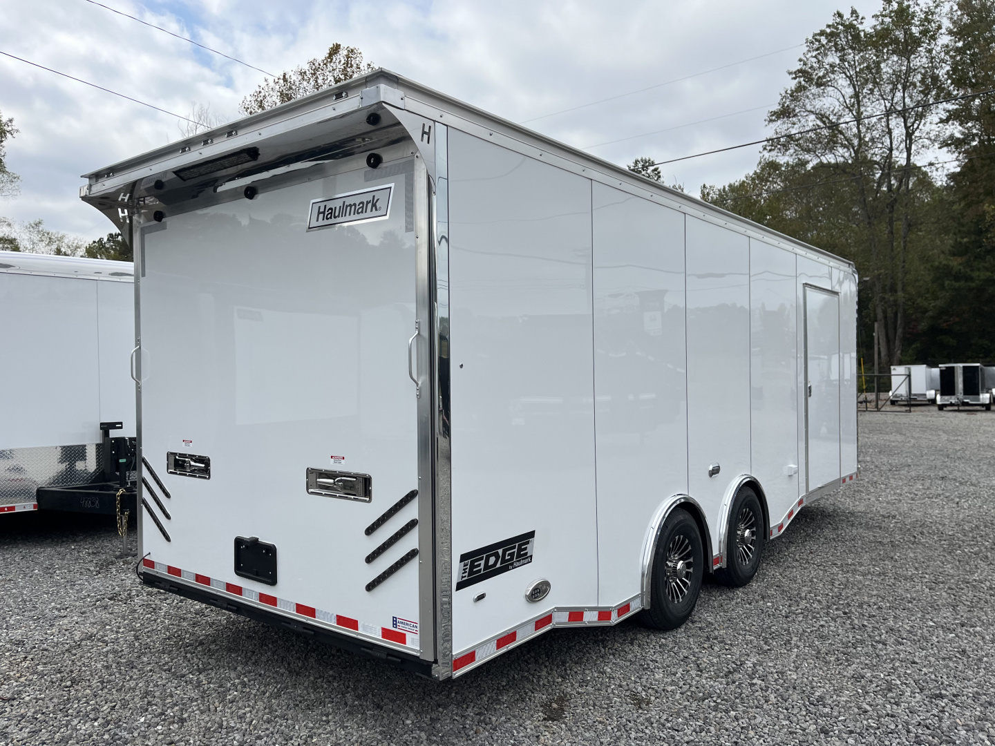 New 2026 Haulmark 24 EDGE Enclosed Race Trailer, Sportsman Package, Polycor Interior & Exterior, Insulated, Race Interior, 12K GVWR