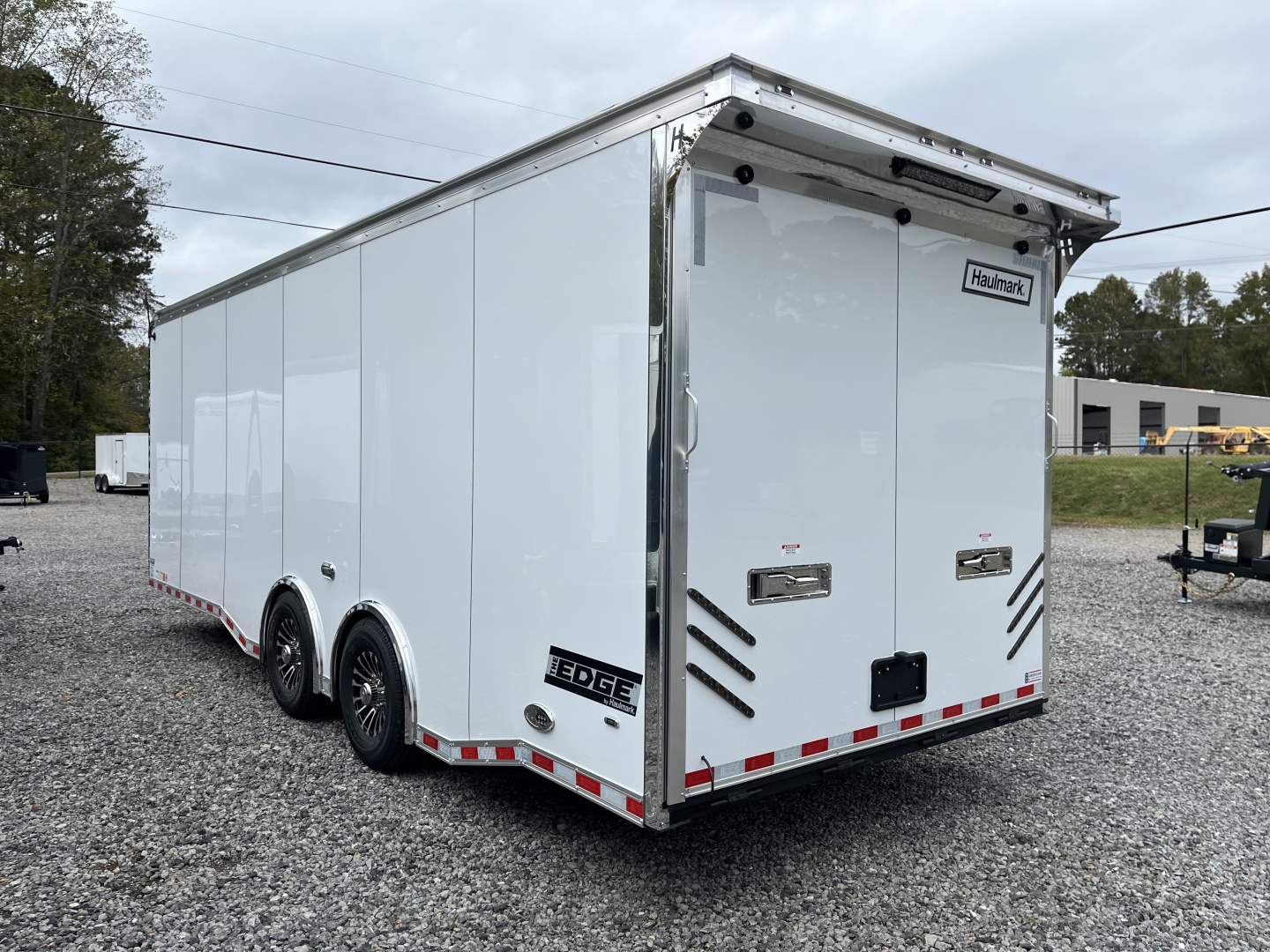 New 2026 Haulmark 24 EDGE Enclosed Race Trailer, Sportsman Package, Polycor Interior & Exterior, Insulated, Race Interior, 12K GVWR