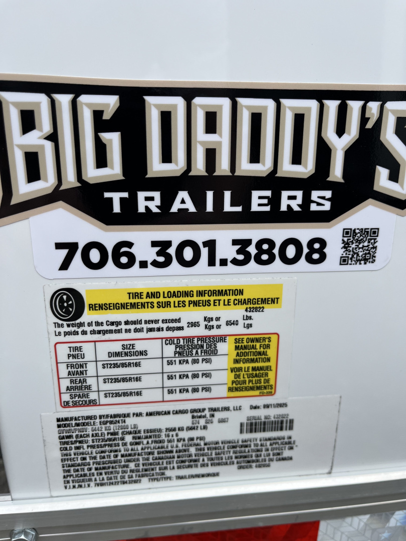 New 2026 Haulmark 24 EDGE Enclosed Race Trailer, Sportsman Package, Polycor Interior & Exterior, Insulated, Race Interior, 12K GVWR