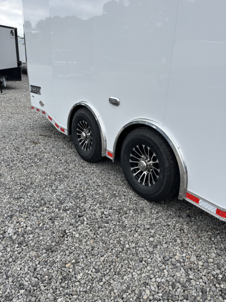 New 2026 Haulmark 24 EDGE Enclosed Race Trailer, Sportsman Package, Polycor Interior & Exterior, Insulated, Race Interior, 12K GVWR