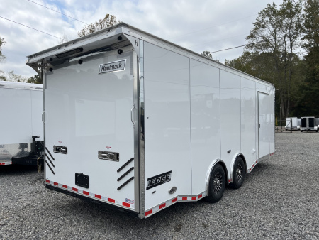 New 2026 Haulmark 24 EDGE Enclosed Race Trailer, Sportsman Package, Polycor Interior & Exterior, Insulated, Race Interior, 12K GVWR