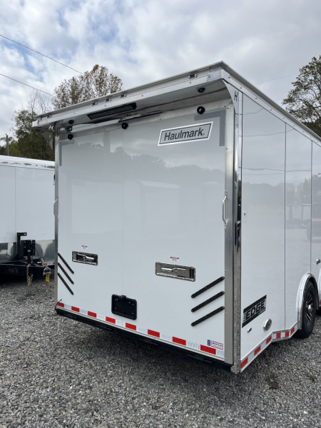 New 2026 Haulmark 24 EDGE Enclosed Race Trailer, Sportsman Package, Polycor Interior & Exterior, Insulated, Race Interior, 12K GVWR